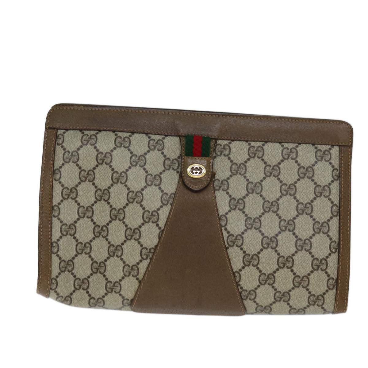 GUCCI GG canvas Clutch Bag