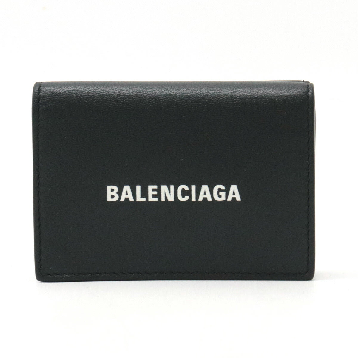 balenciaga Everyday Mini Wallet Leather Black