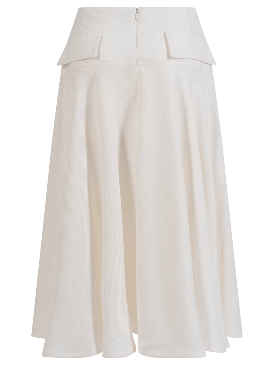 Bottega Veneta Women Viscose Melange Fluid Skirt