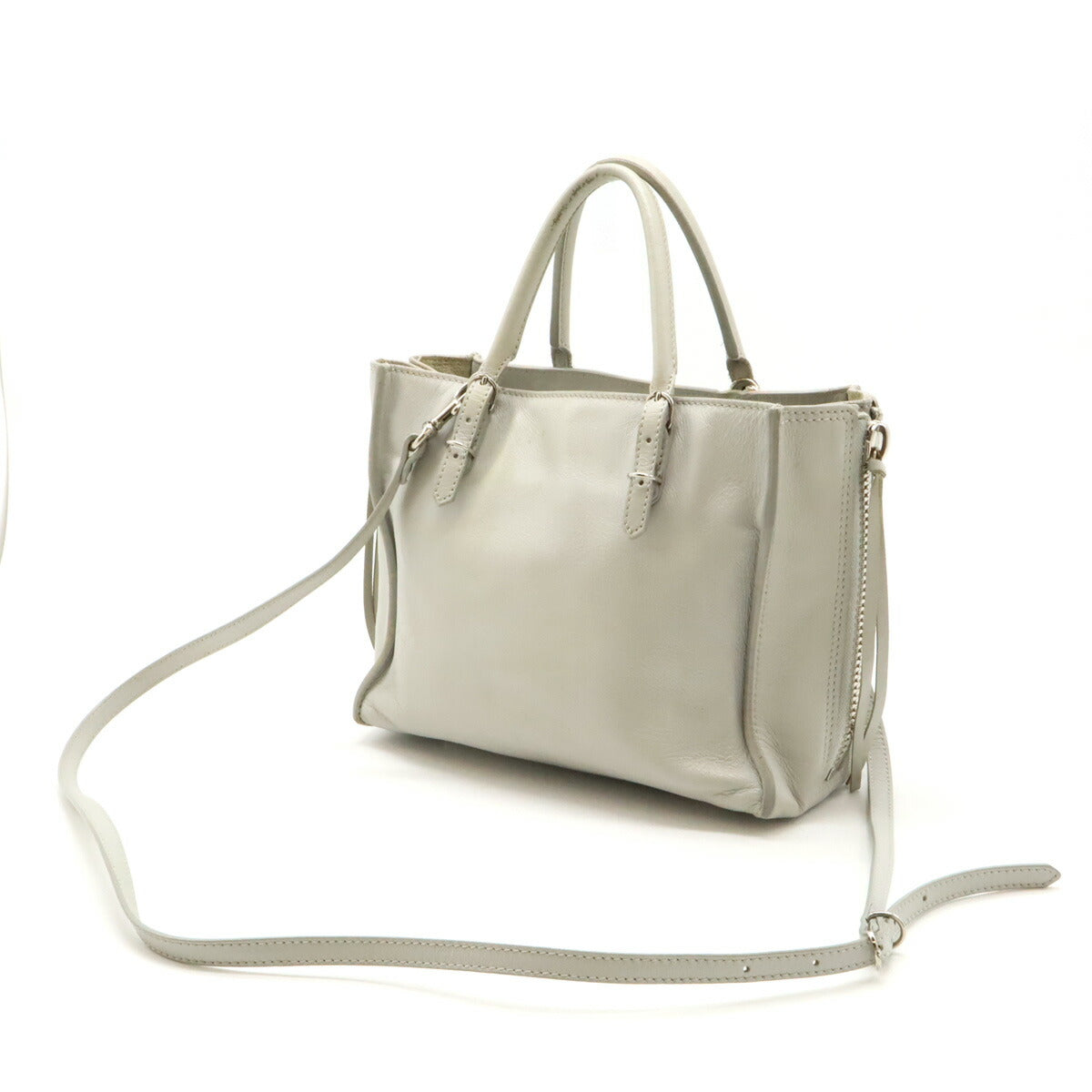 balenciaga Mini Paper Leather Handbag 2WAY