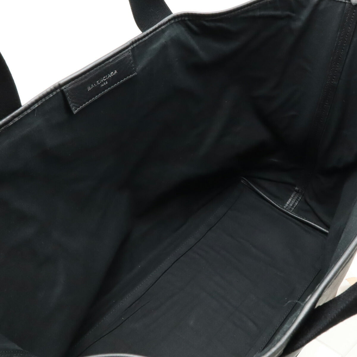 balenciaga Leather Tote Bag Black