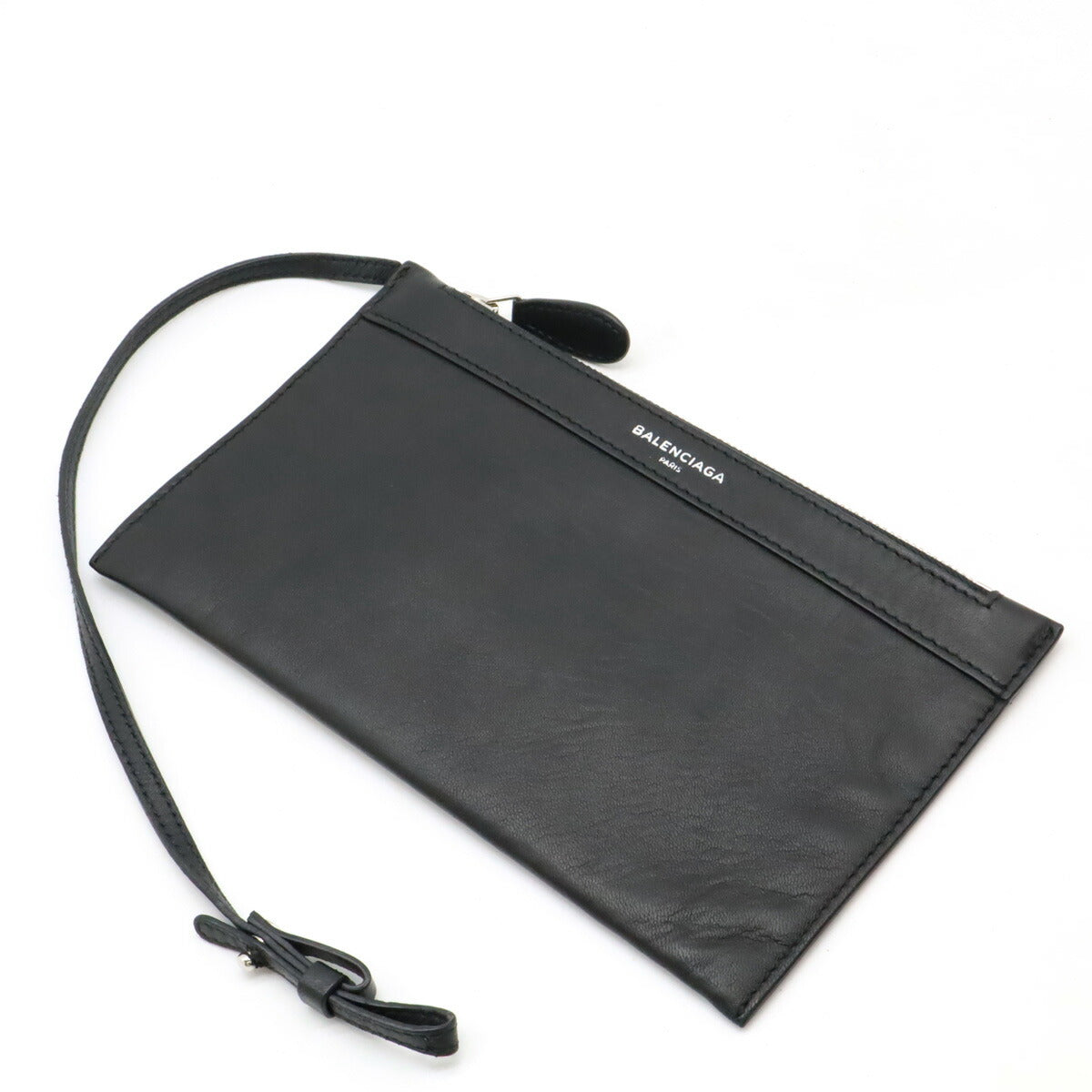 balenciaga Leather Tote Bag Black
