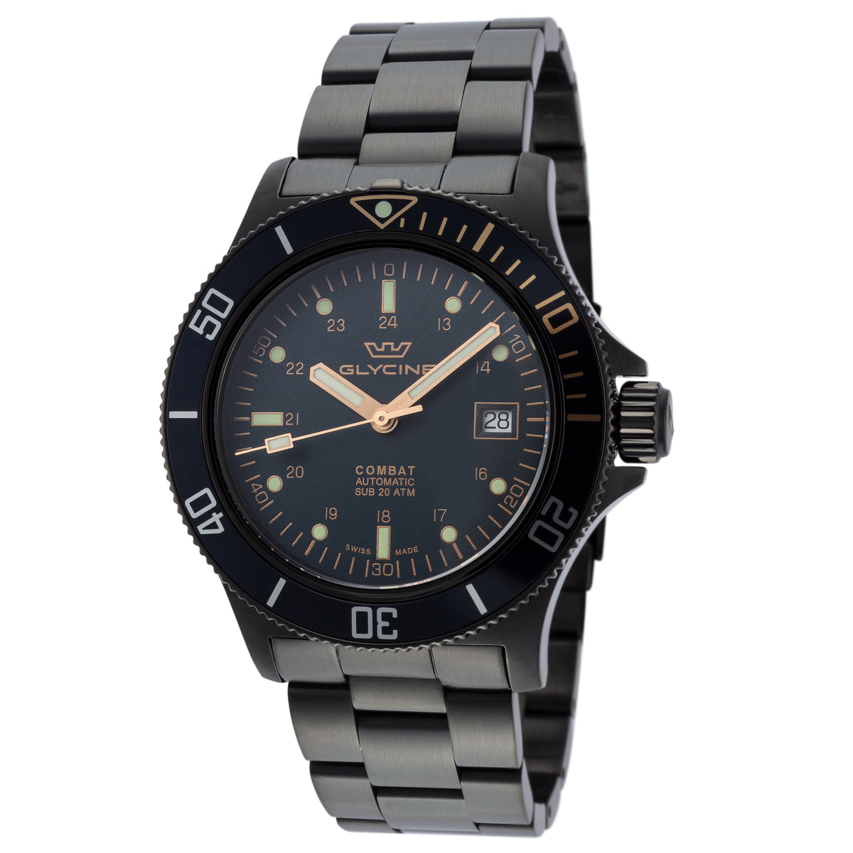 Glycine Men's Combat Sub 42 42mm Automatic Watch