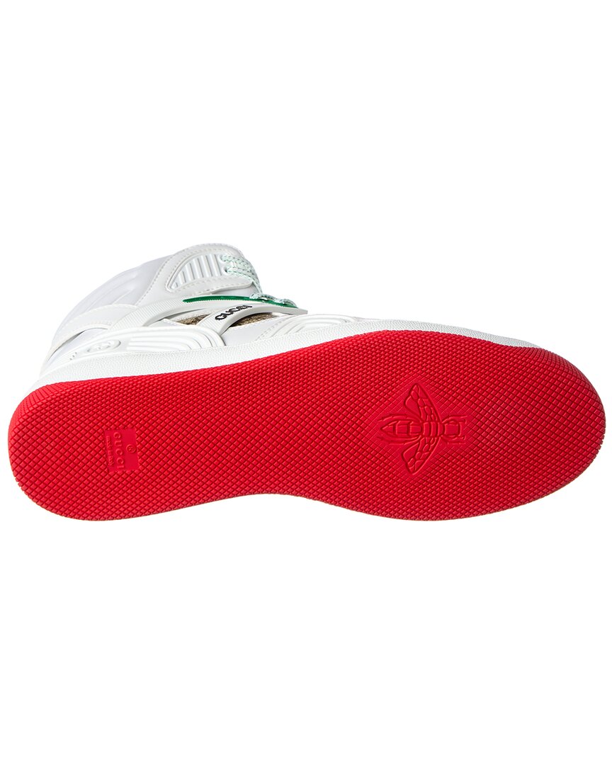 Gucci Basket Gg Supreme Canvas High-Top Sneaker