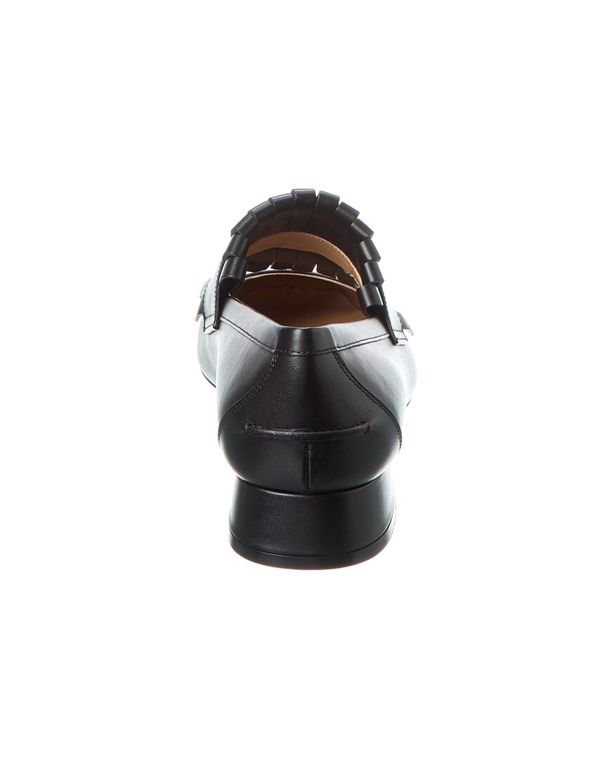 Valentino Vlogo 25 Leather Loafer
