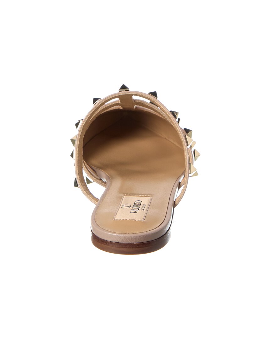 Valentino Rockstud Caged Patent Flat