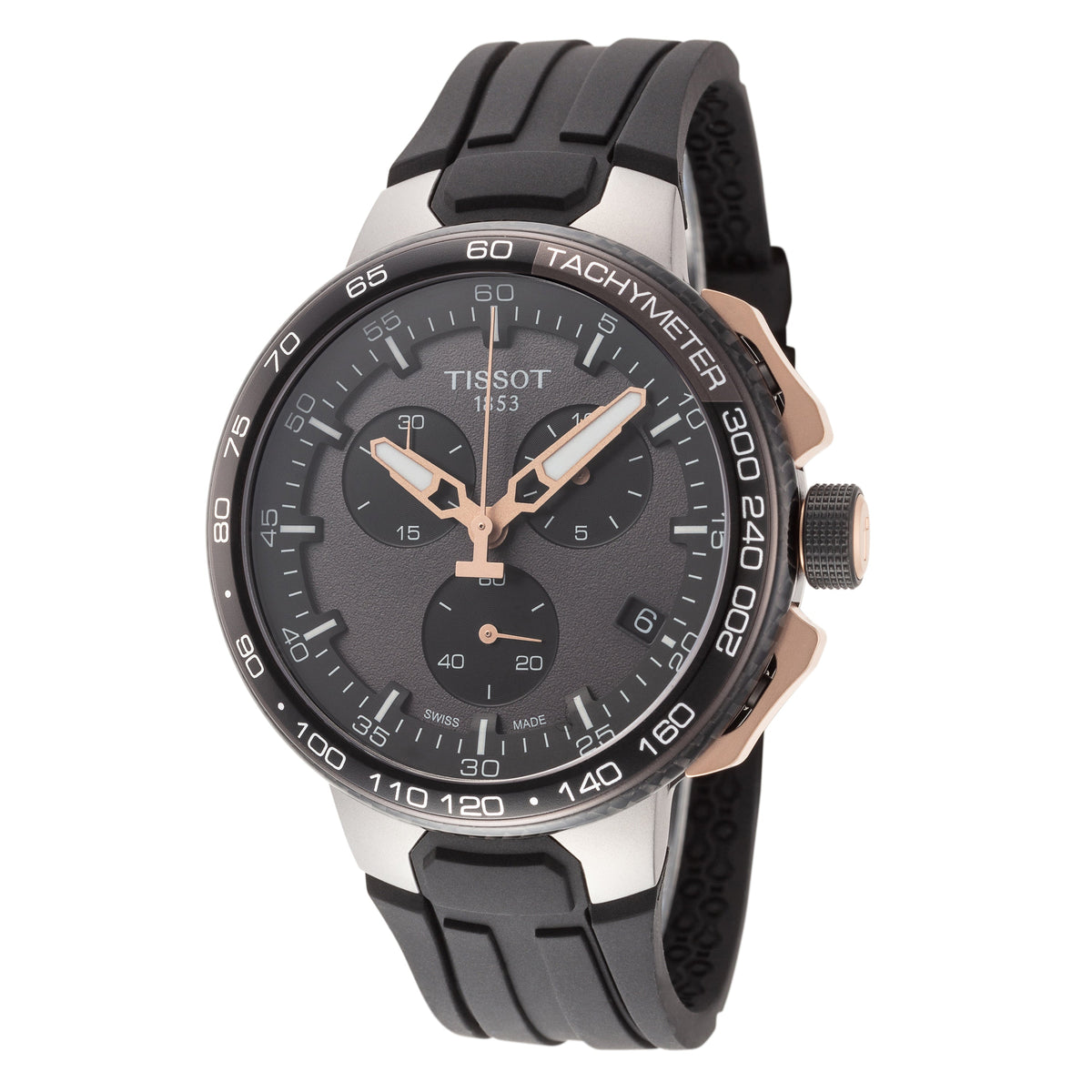 Tissot Men's T1114173744107 T-Race Cycling 44.5mm Quartz Watch