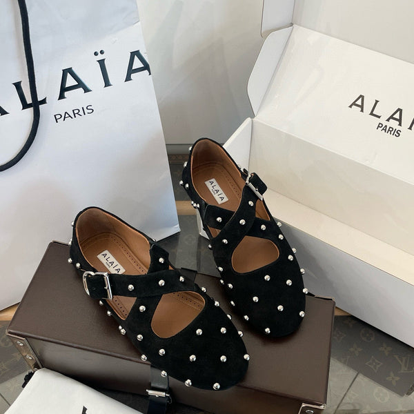 ALAIA BALLET FLATS