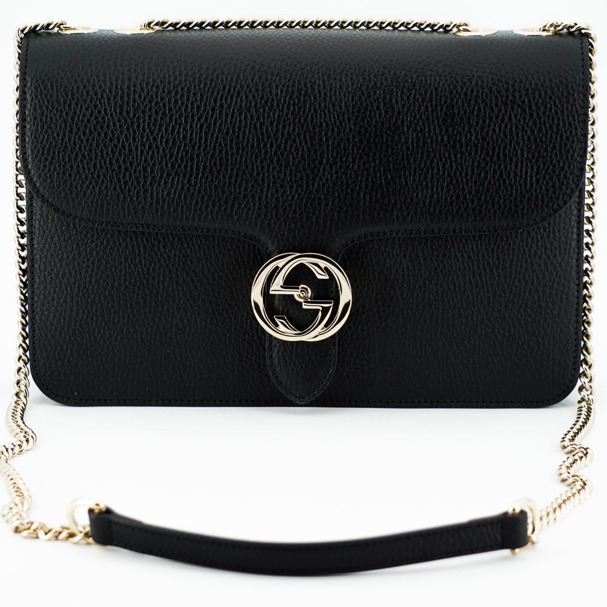 Gucci Calf Leather Shoulder Bag