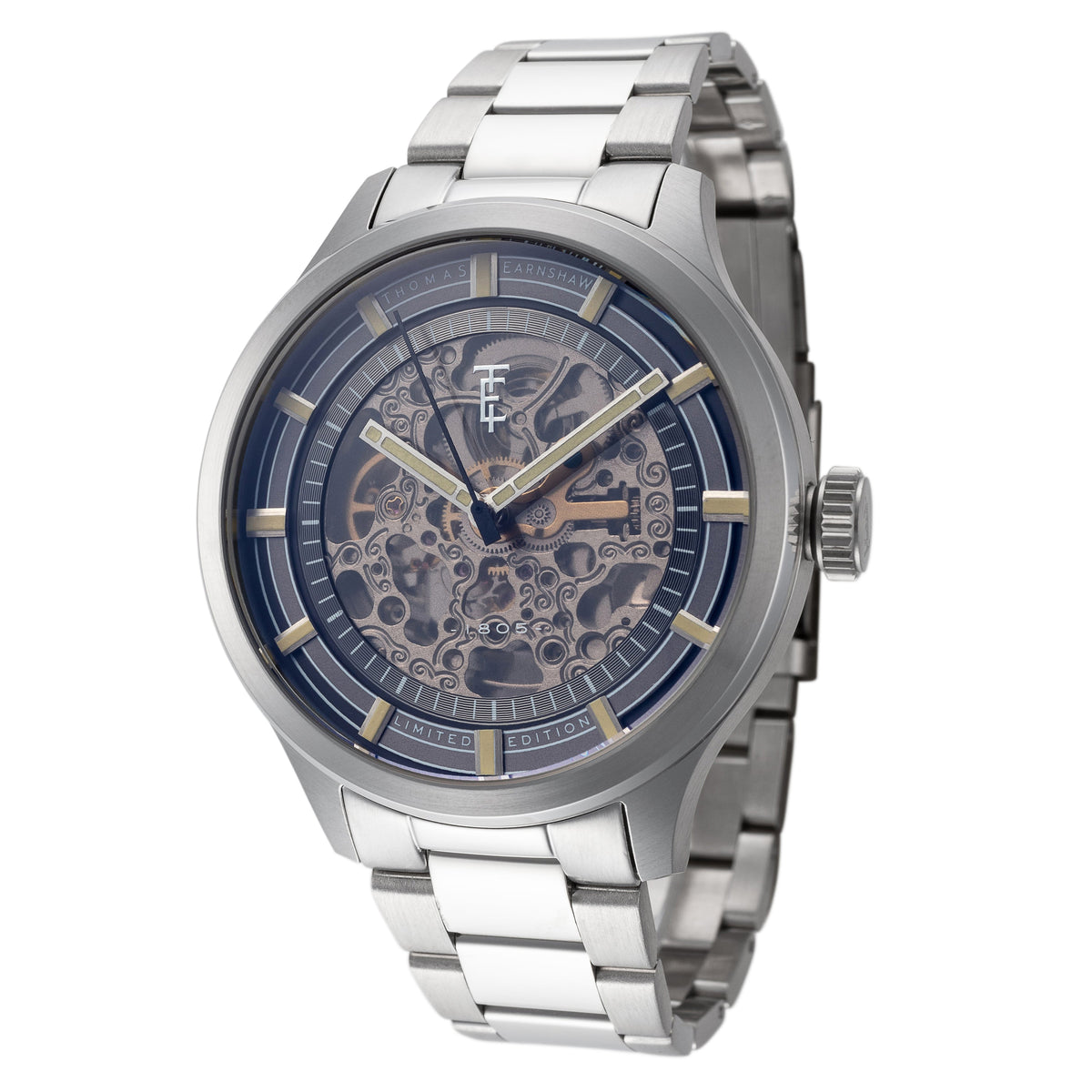 Thomas Earnshaw Men's Scott 43mm Automatic Watch
