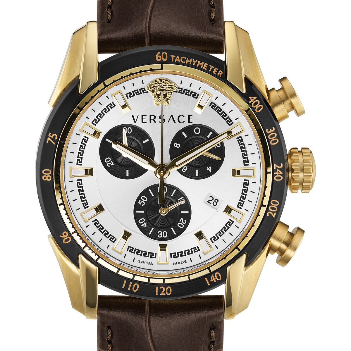 Versace Men's VE2I00221 V-Ray 44mm Quartz Watch