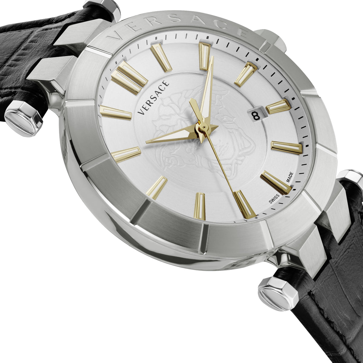 Versace Men's V-Race 43mm Quartz Watch