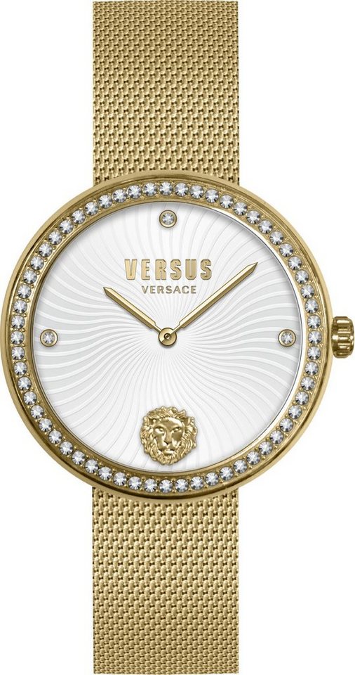 Versus Versace Women's Lea Crystal 35mm Quartz Watch