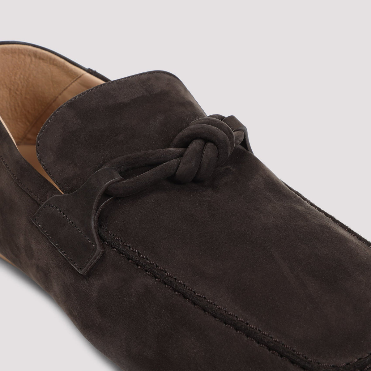 Bottega Veneta Driver With Knot Loafers Men
