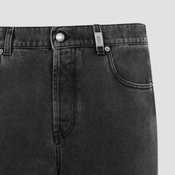 Alexander Mcqueen Low Rise Baggy Jeans Men