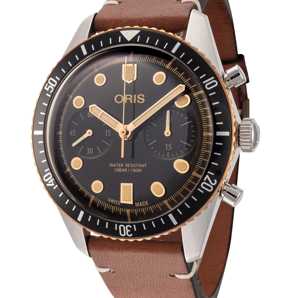 Oris Men's 01-771-7744-4354-07-5-21-45 Divers Sixty-Five 43mm Automatic Watch