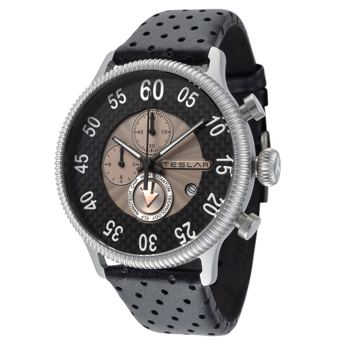 Teslar Men's Re-Balance T-4 44mm Quartz Watch