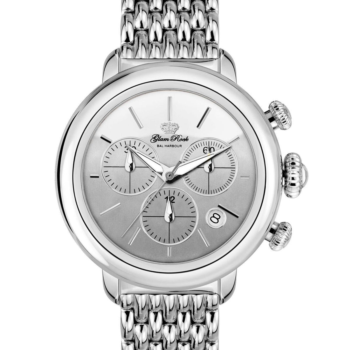 Glam Rock Women's Ball Harbour 40mm Quartz Chronograph Watch