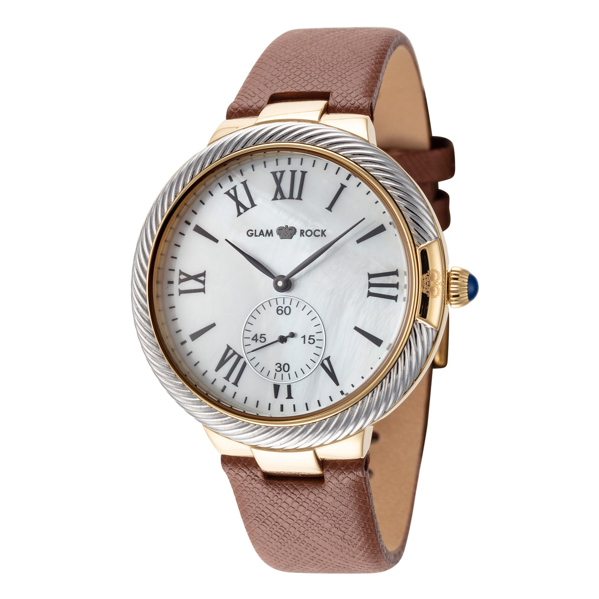 Glam Rock Women's Twisted 40mm Quartz Watch