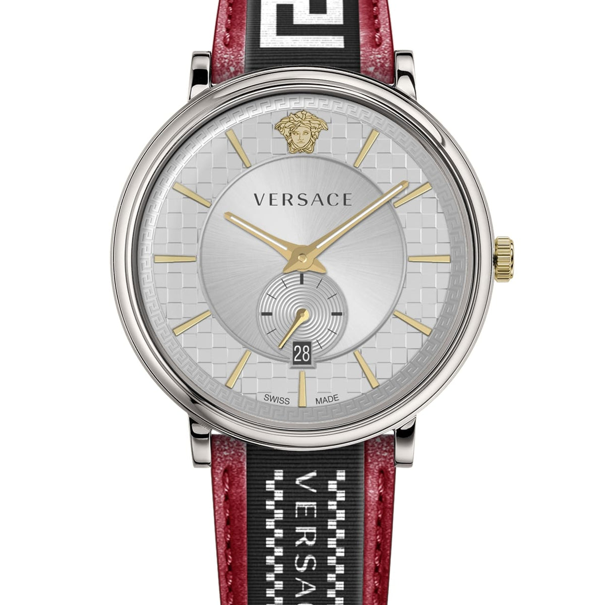 Versace Men's Versace V-Circle 42mm Quartz Watch VEBQ01319