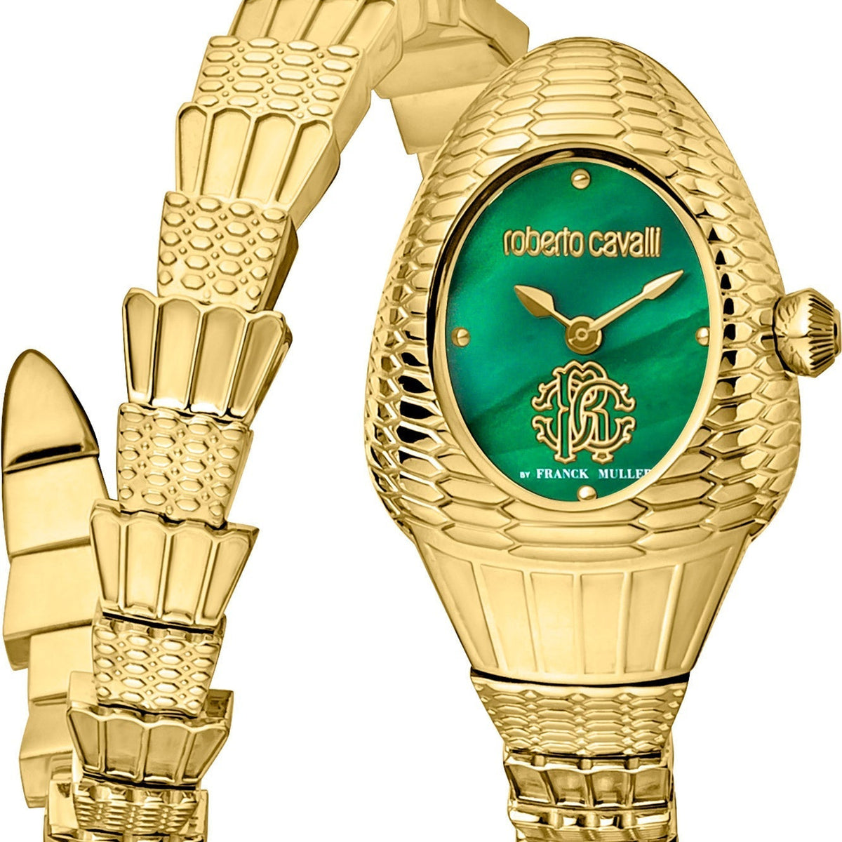 Roberto Cavalli by Franck Muller Women's Enchanted Snake 24mm Quartz Watch