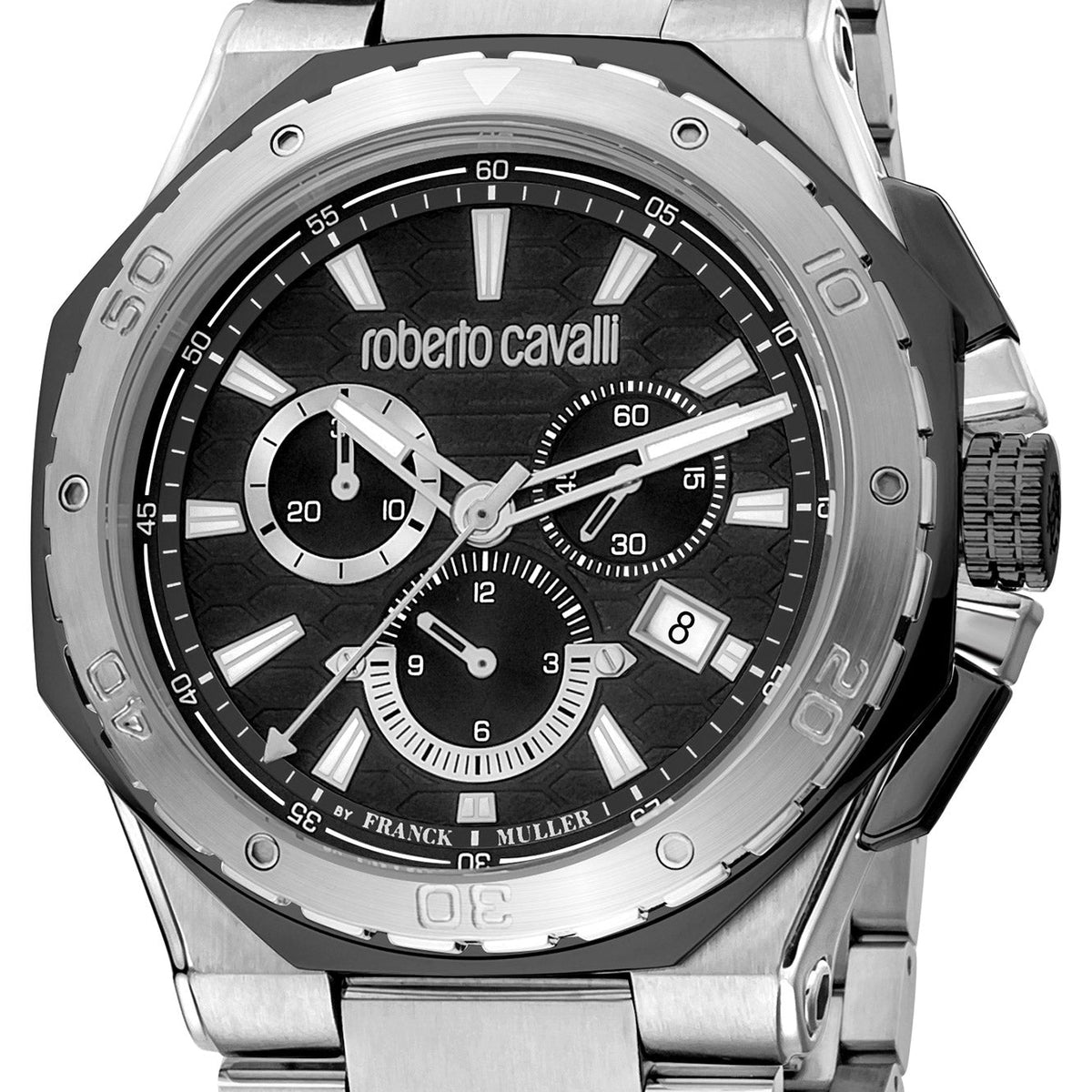 Roberto Cavalli by Franck Muller 43mm Quartz Men's Watch