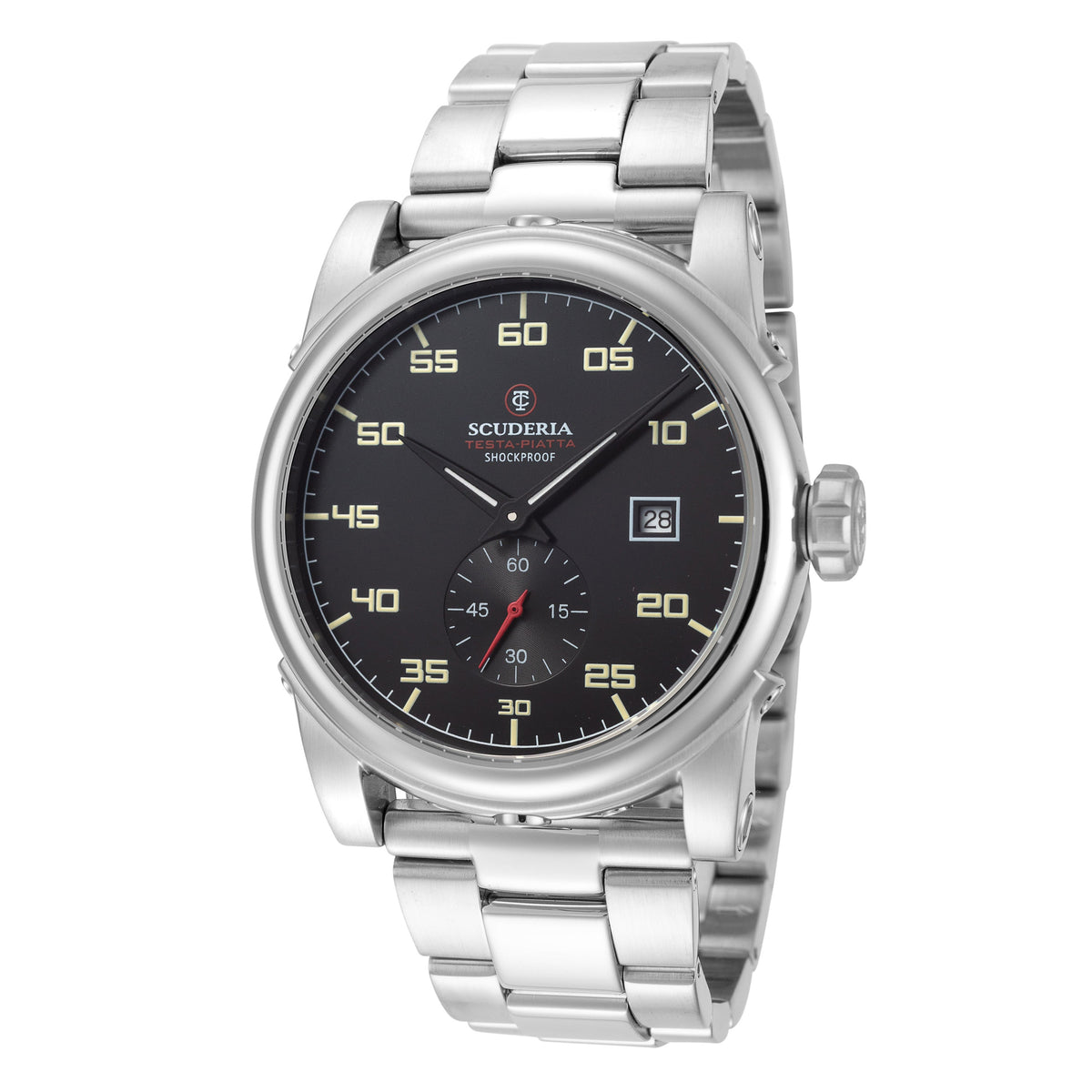 CT Scuderia Men's Testa Piatta 42mm Automatic Watch