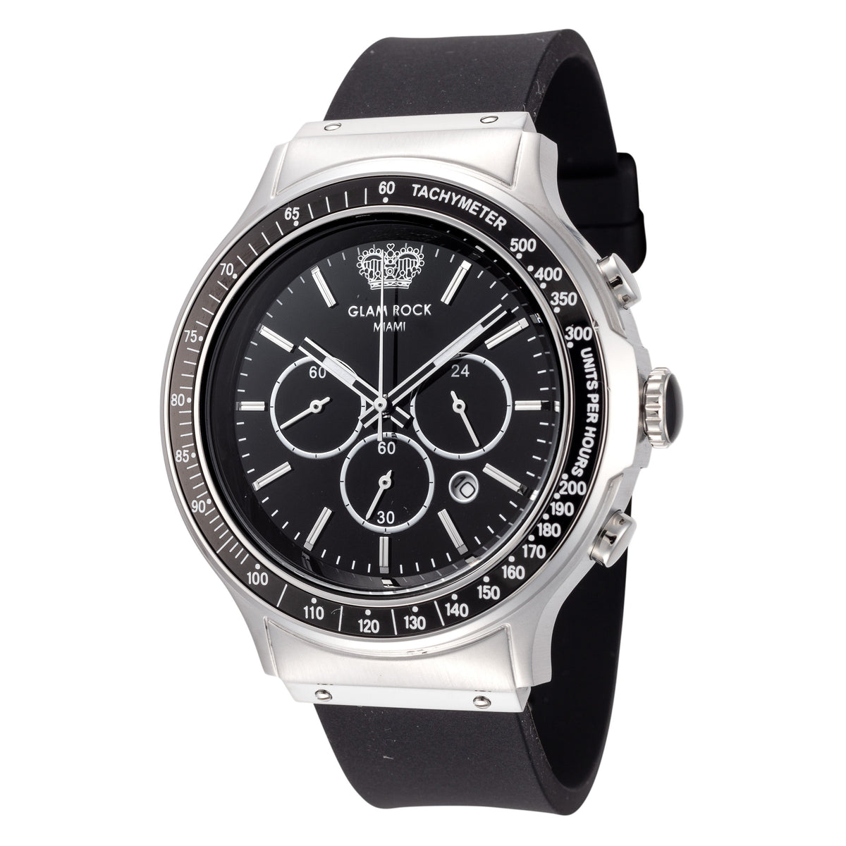 Glam Rock Men's Marine 45mm Quartz Chronograph Watch
