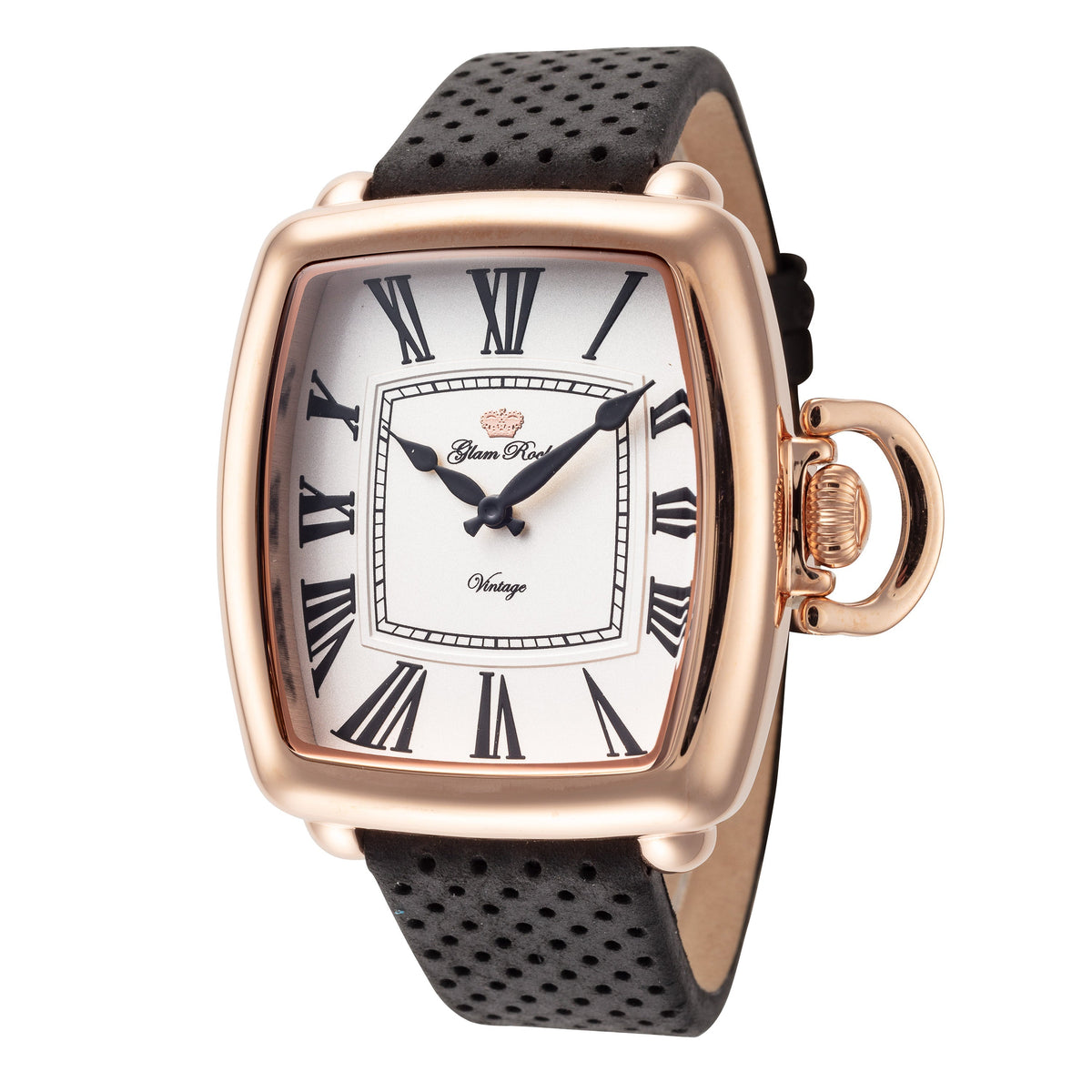 Glam Rock Men's Vintage Conta Tempo 48mm Quartz Watch