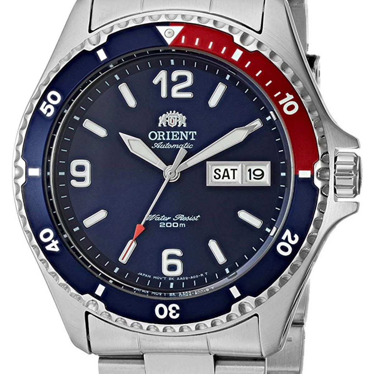 Orient Unisex Ray Raven II 42mm Manual-Wind Watch