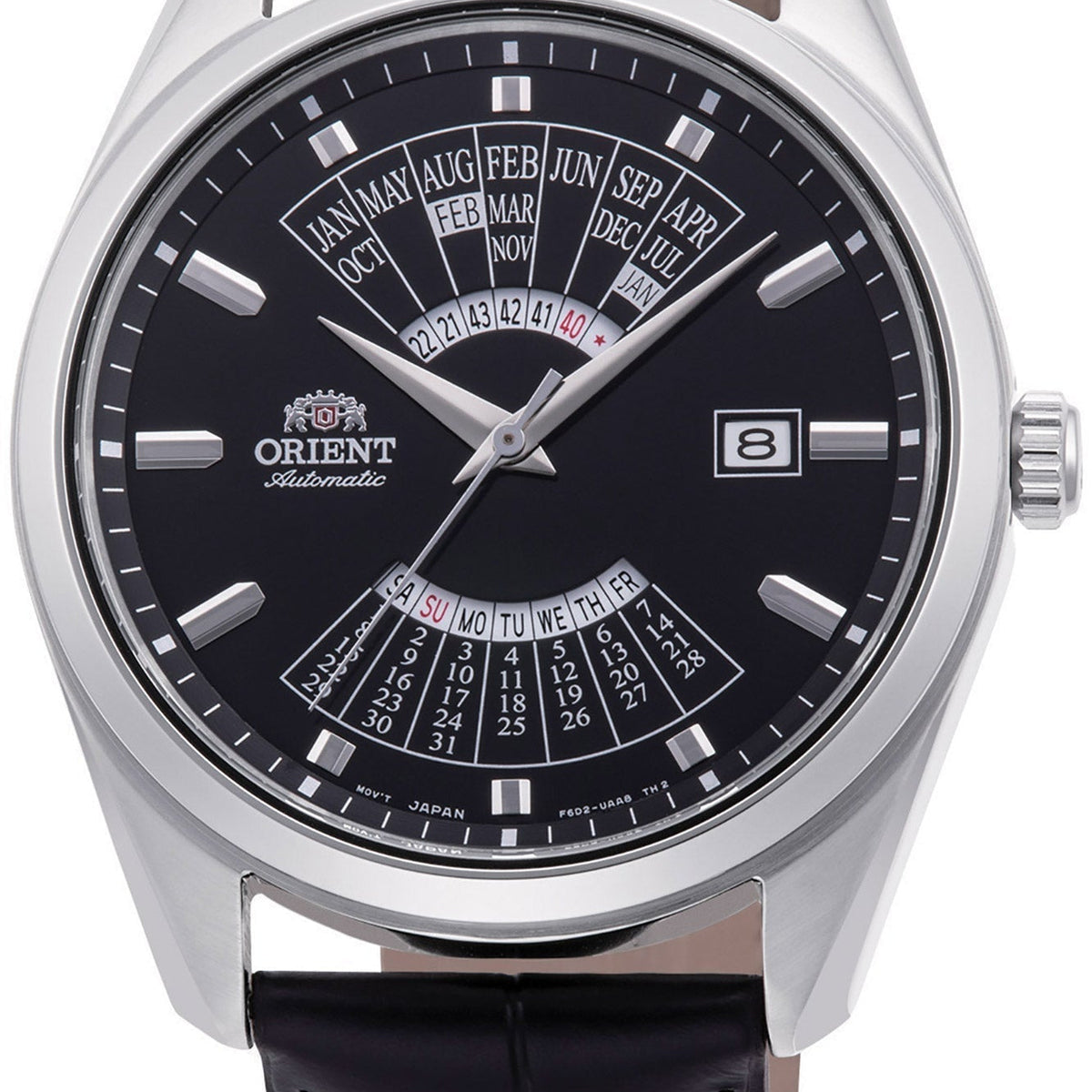 Orient Men's Contemporary 43mm Manual-Wind Watch