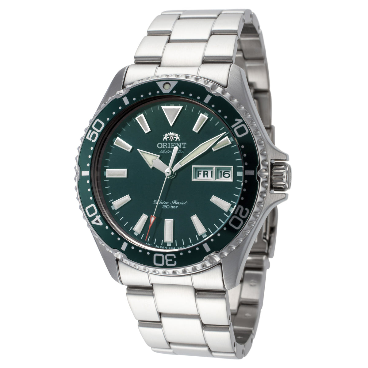 Orient Men's Sport Kamasu Mako III 42mm Manual-Wind Watch