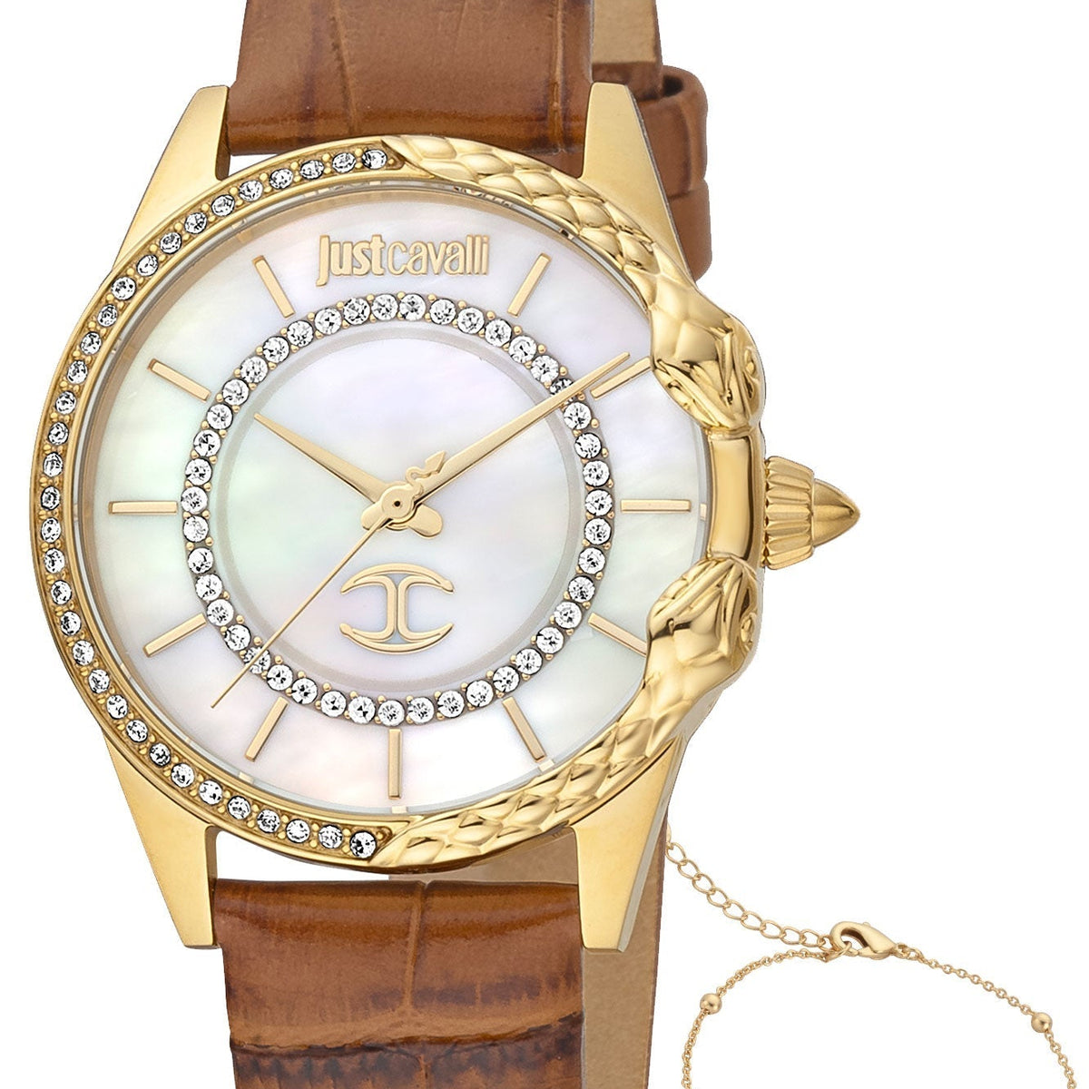 Just Cavalli Women's Animalier Set Catena 32mm Quartz Watch