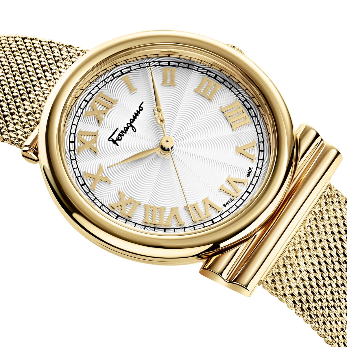 Ferragamo Women's SFUF00421 Gancino 34mm Quartz Watch