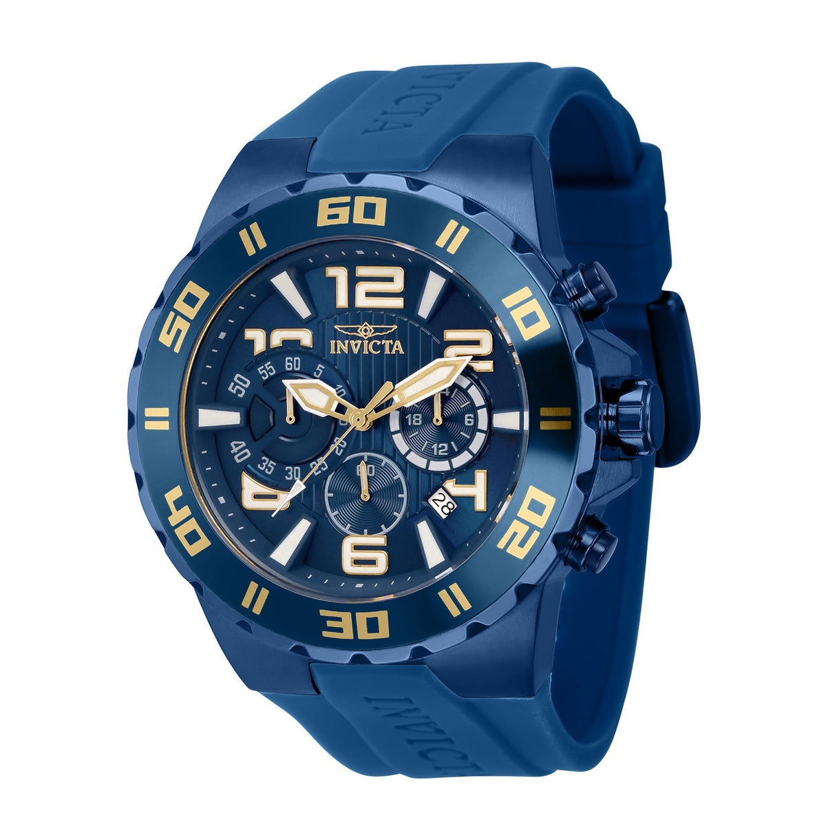 Invicta Men's 48mm Blue Dial Quartz Watch