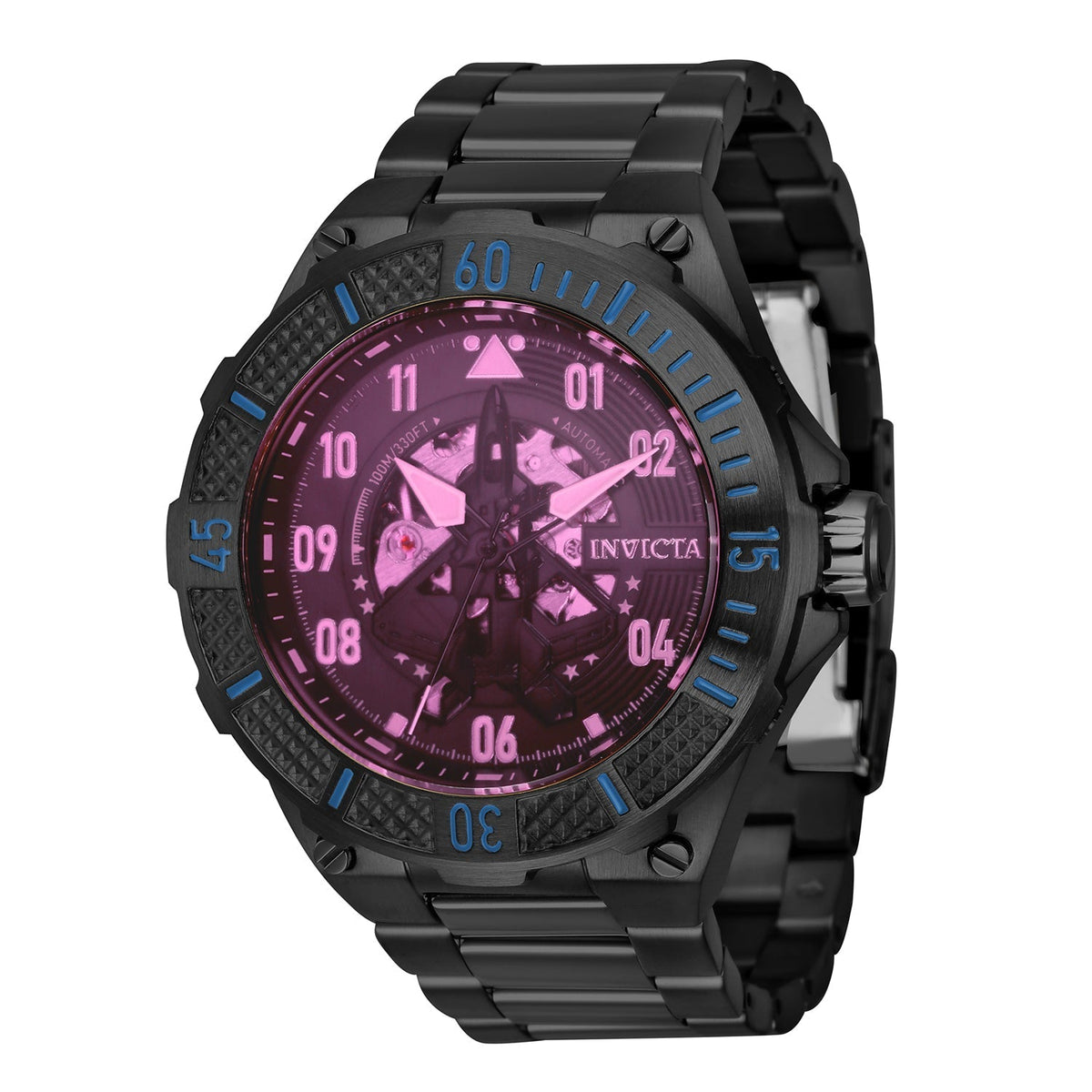 Invicta Men's 50mm Purple Dial Automatic Watch