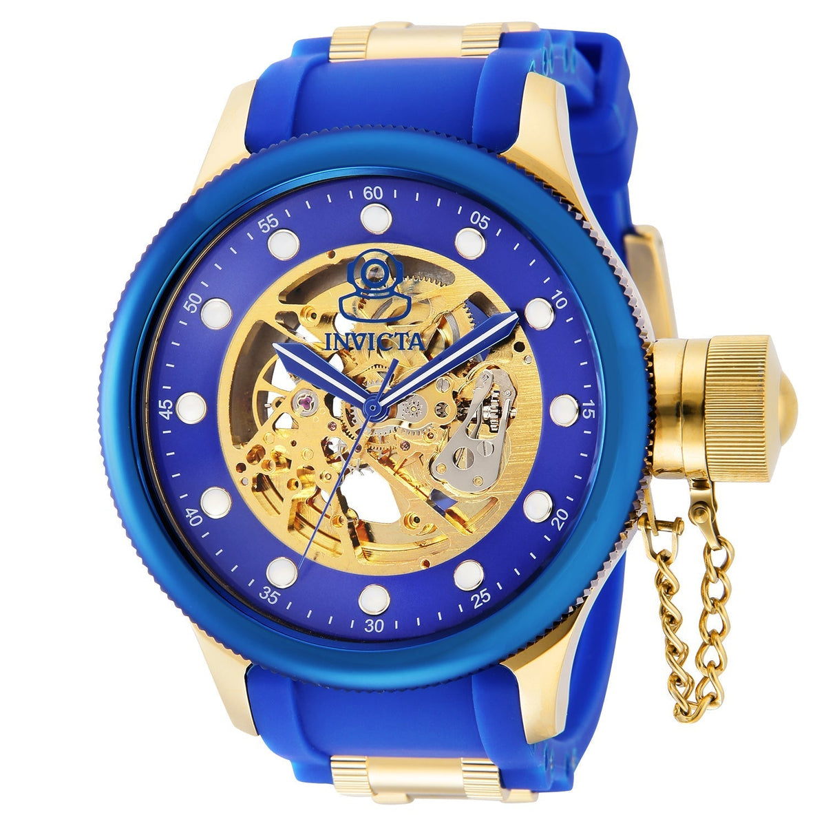 Invicta Men's 51.5mm Blue Dial Automatic Watch