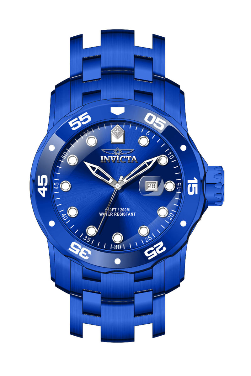 Invicta Men's 48mm Blue Dial Quartz Watch