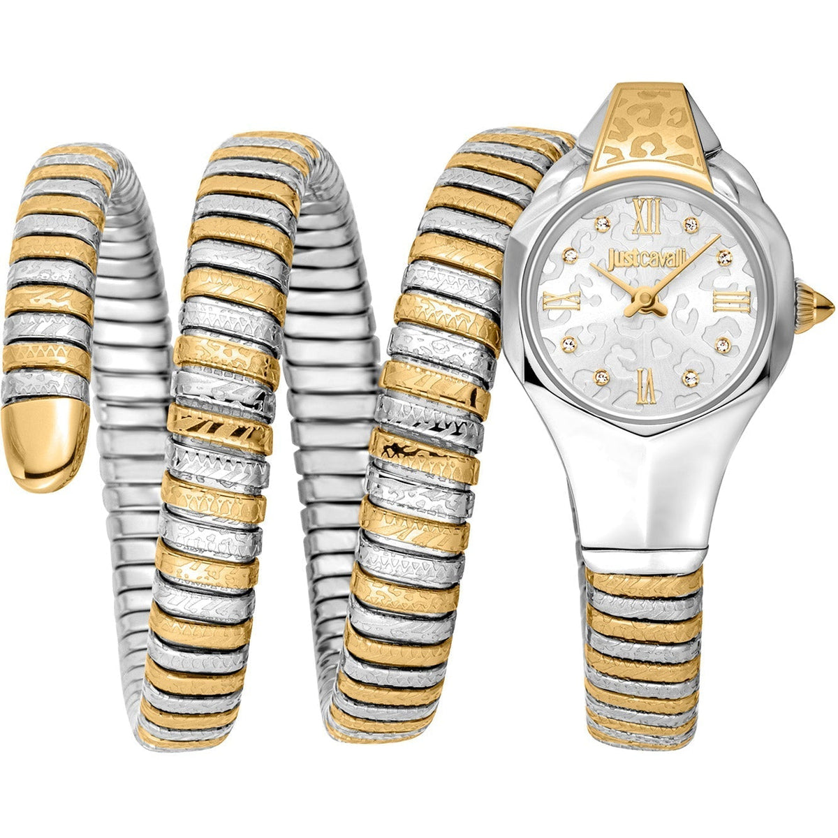 Just Cavalli Women's JC1L271M0055 Signature Snake Ravenna mm Quartz Watch