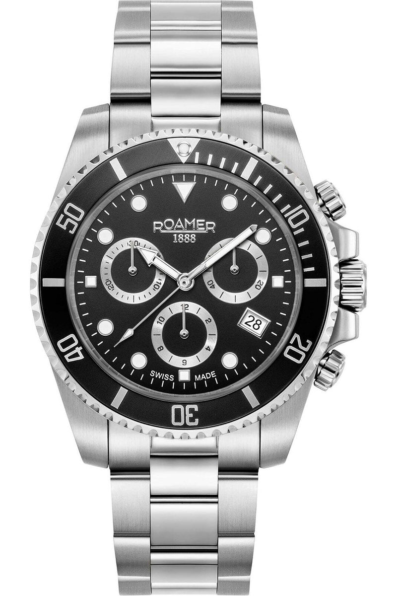 Roamer Deep Sea 100 Men's 851837-41-55-20 41mm Quartz Watch