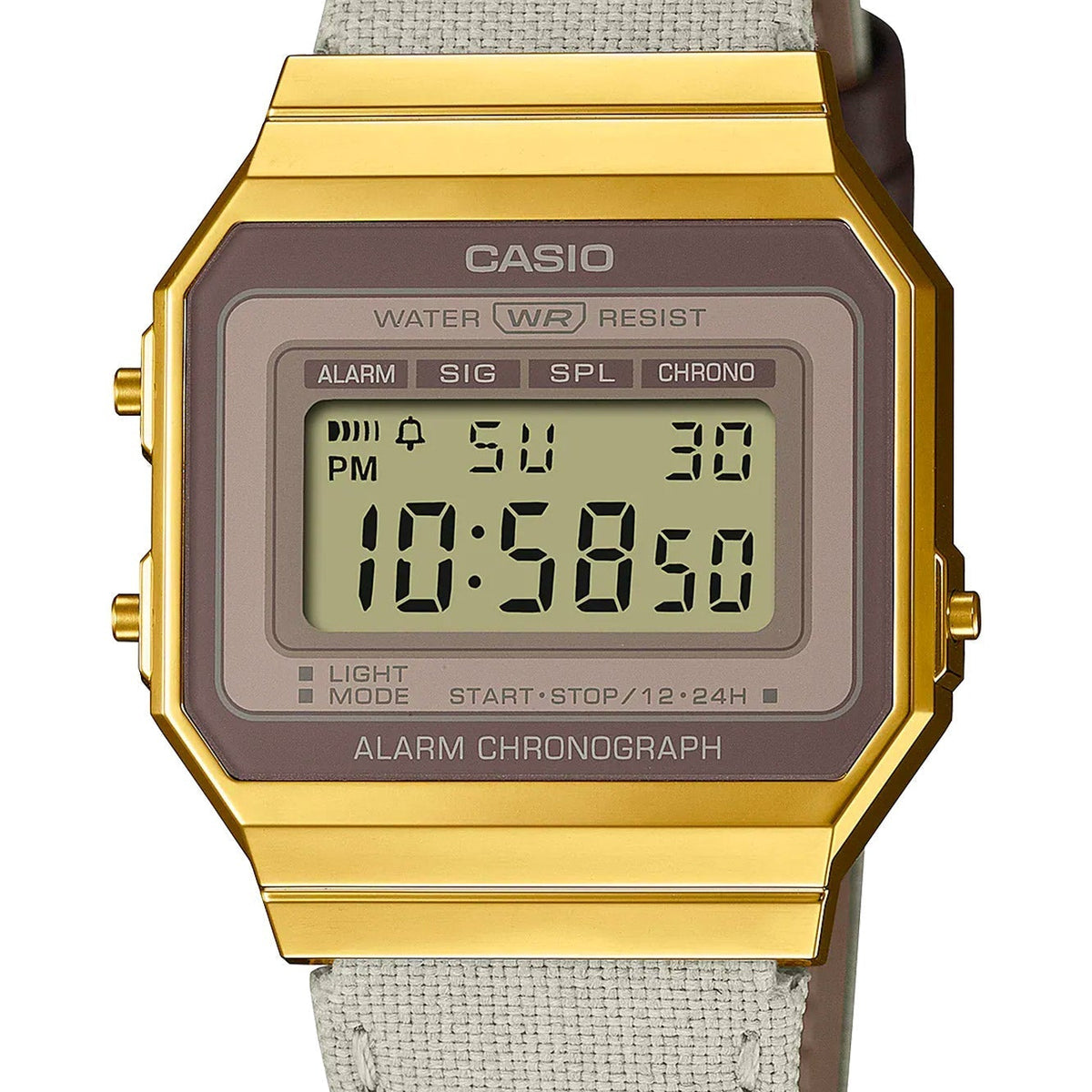 Casio Retro Vintage Unisex A700WEGL-7AEF 35mm Quartz Watch