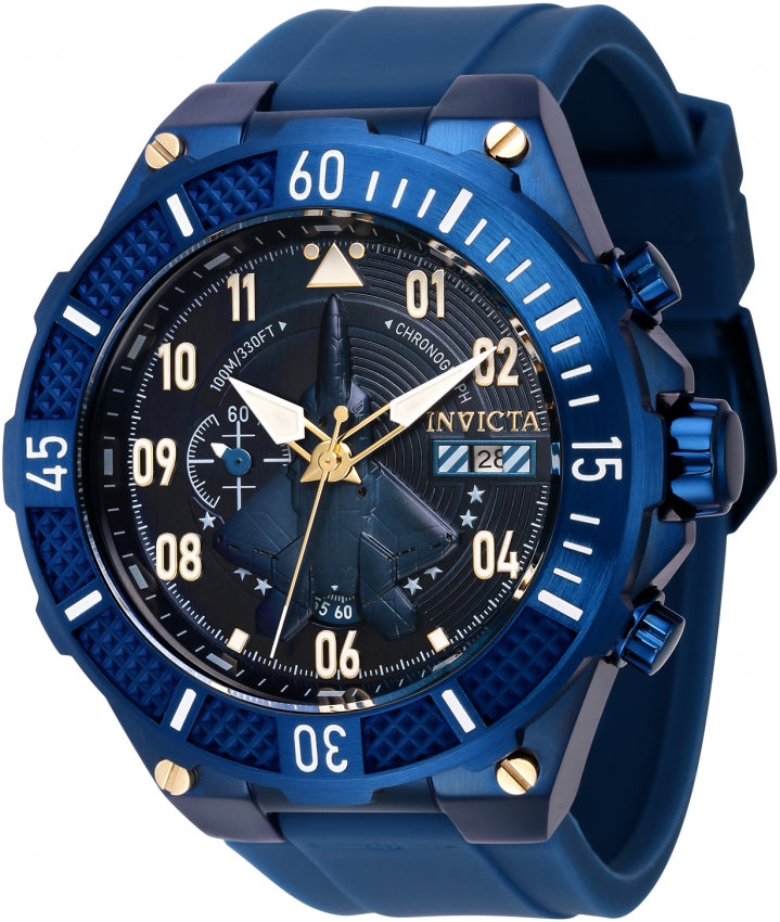 Invicta Men's IN-39893 Aviator 50mm Quartz Watch