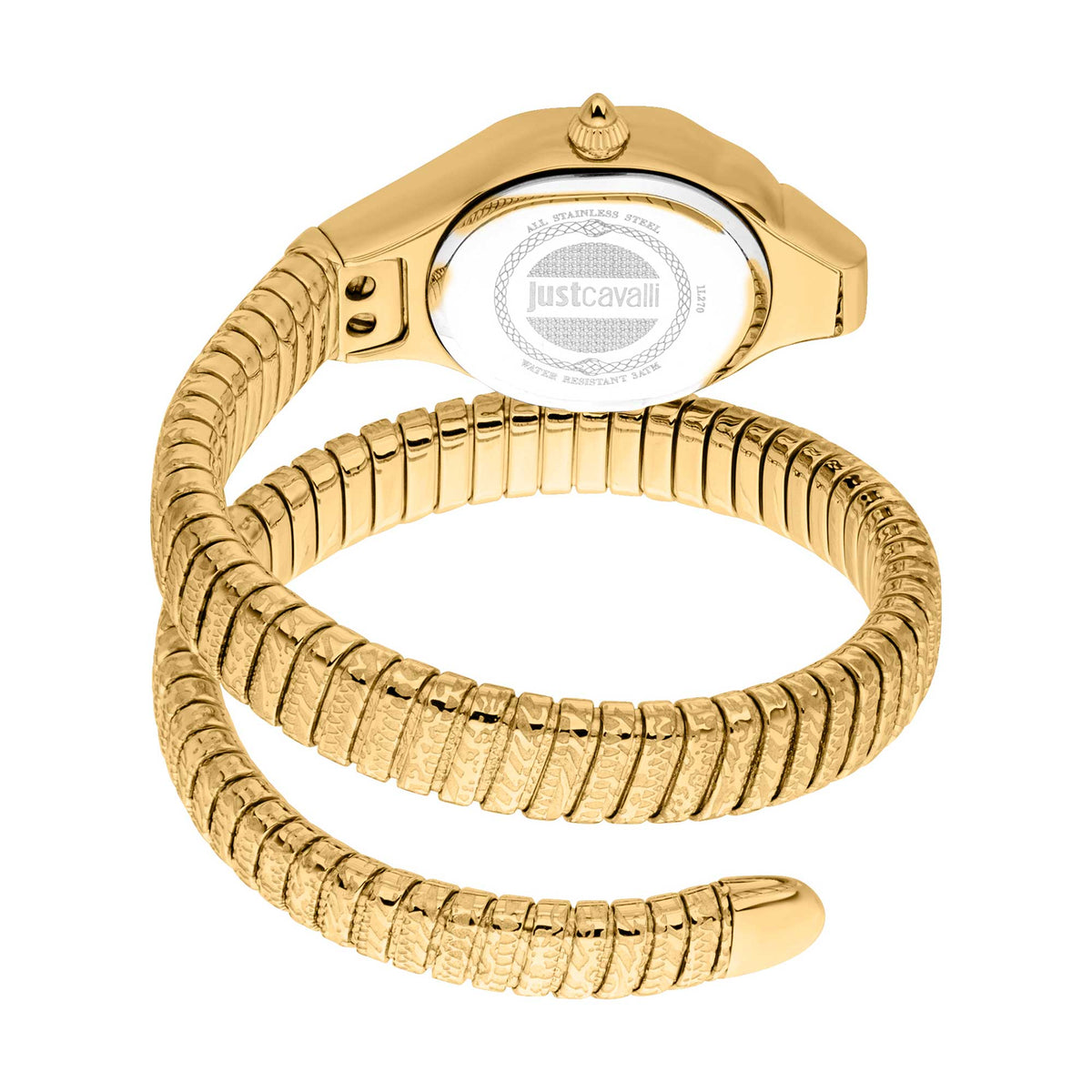 Just Cavalli Women's JC1L270M0025 Signature Snake Amalfi 22mm Quartz Watch