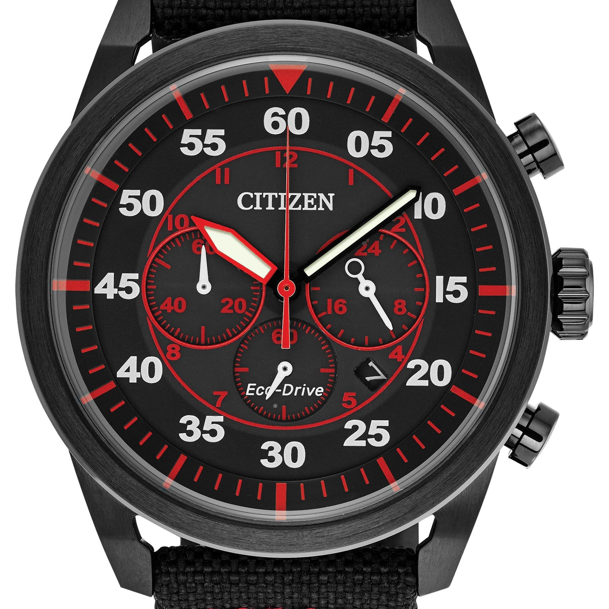 Citizen Men's CA4215-12E Avion 45mm Solar Eco-Drive Watch