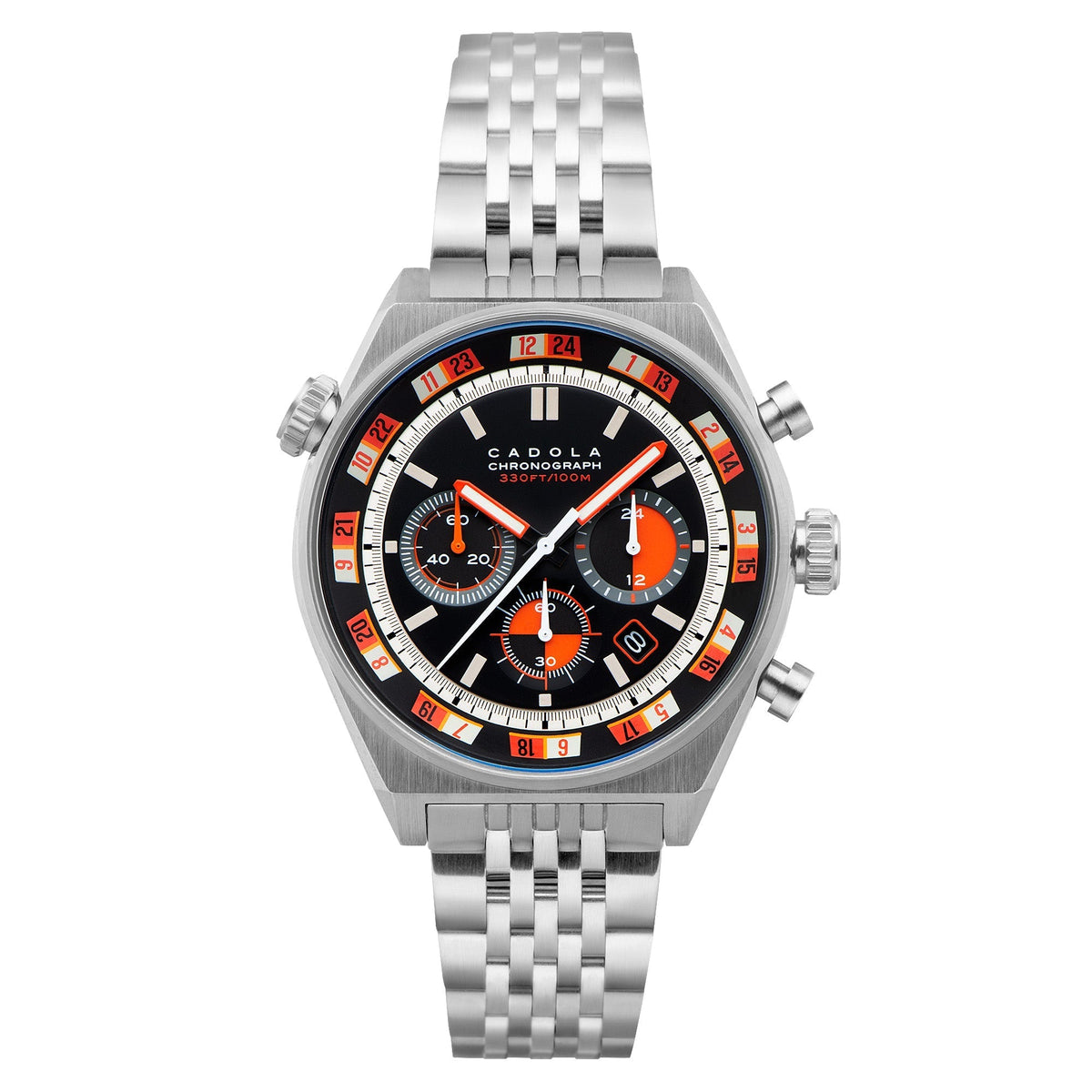 Cadola Men's CD-1027-11 Intercontinental 43mm Quartz Watch