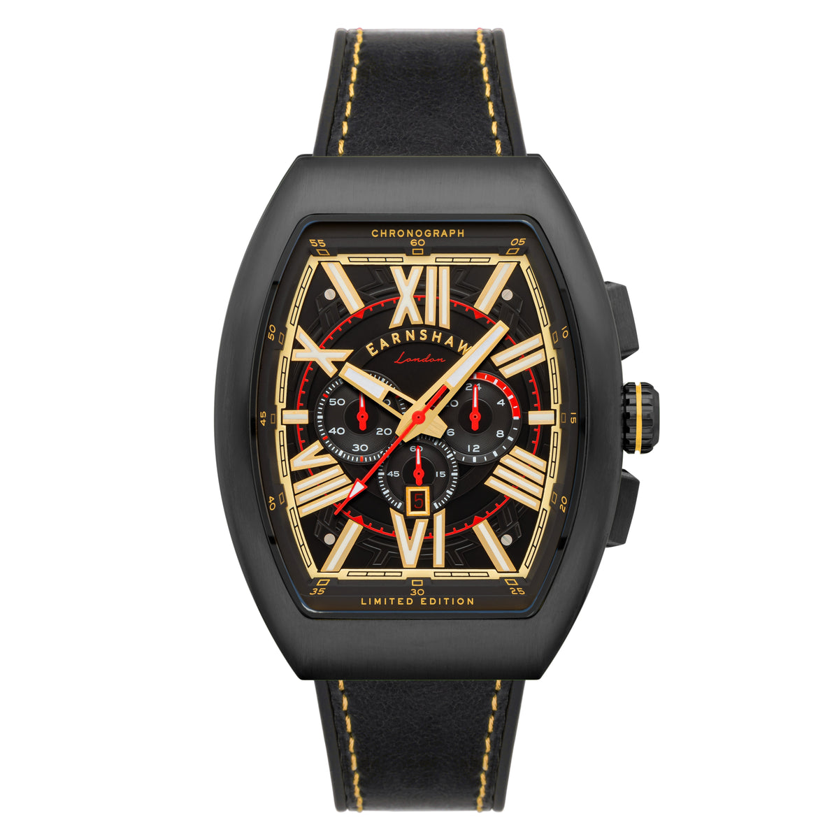 Thomas Earnshaw Men's ES-8270-04 Supremacy 45mm Quartz Watch