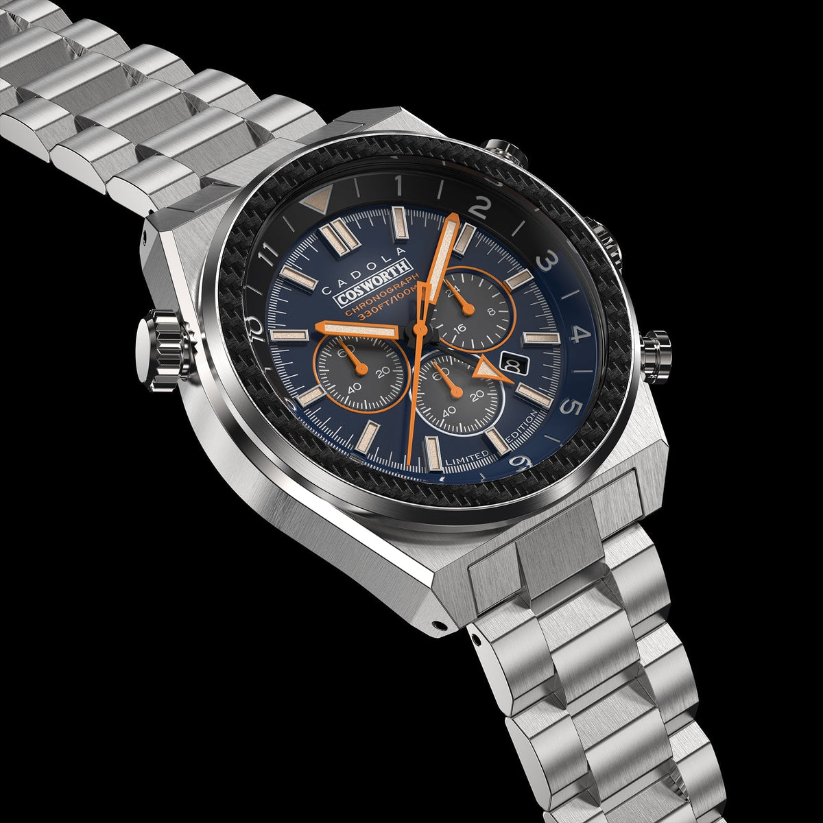 Cadola Men's CD-1042-11 Cosworth Costin 42mm Quartz Watch