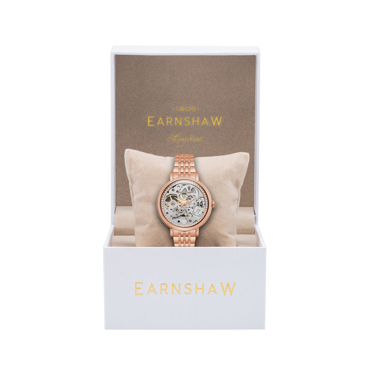 Thomas Earnshaw Women's ES-8156-88 Nightingale 34mm Automatic Watch