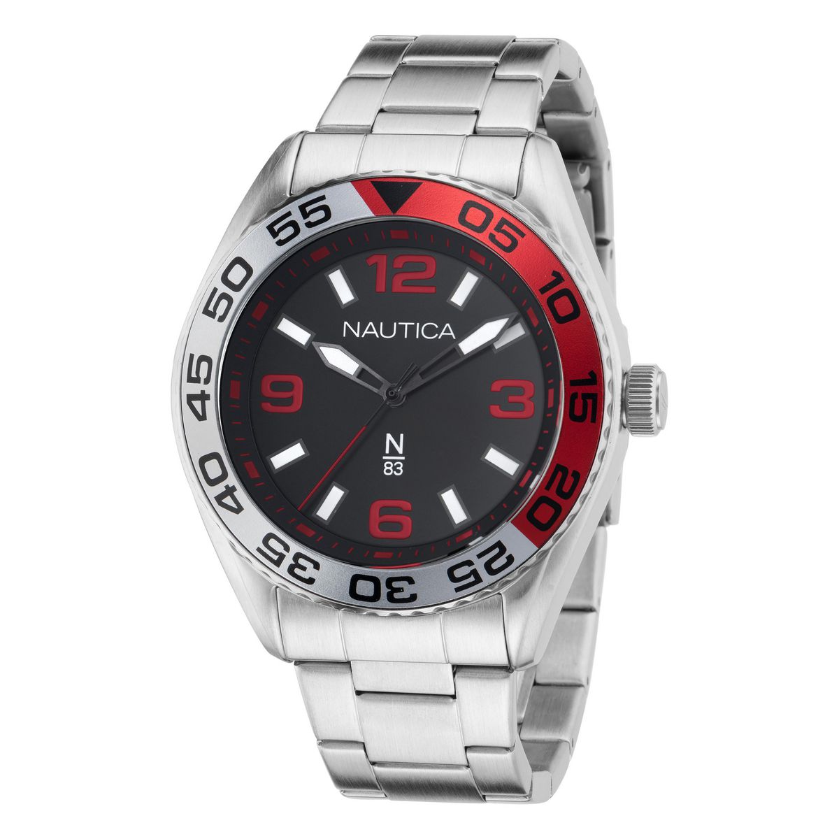 Nautica Finn World NAPFWS306 Men's 44 Quartz Watch
