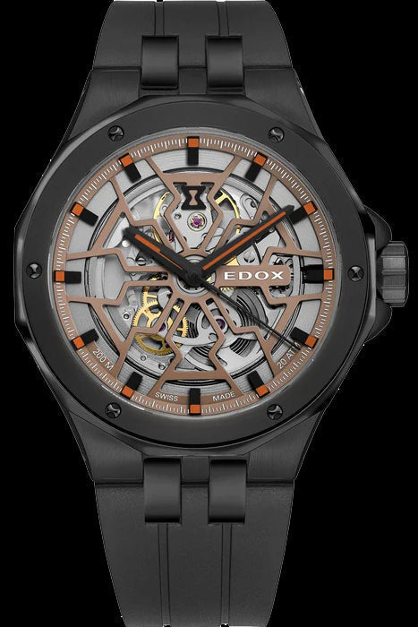 Edox Men 85303-37NCA-BEIO Delfin The Original 43mm Automatic Watch